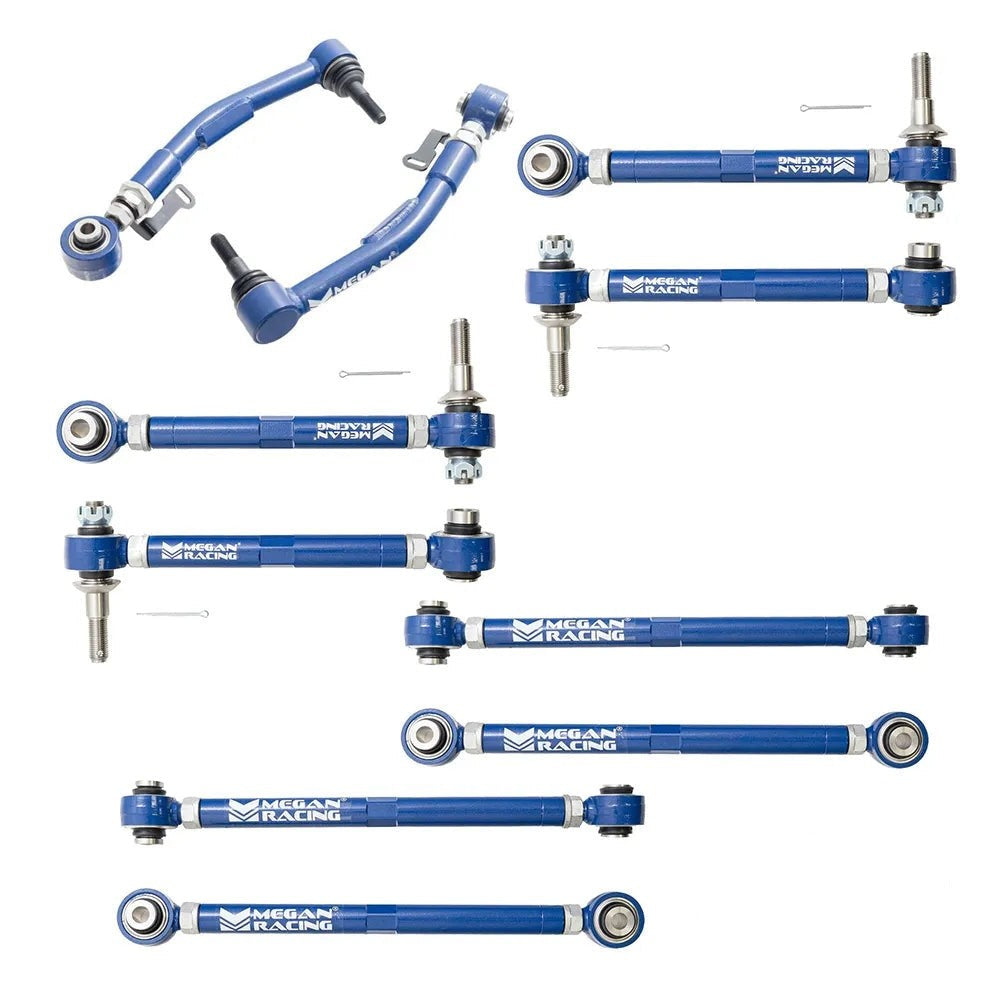 Megan 10Pc F&R Camber+Toe+Trailing Arm Bmw F80 M3, F82 M4, F87 M2