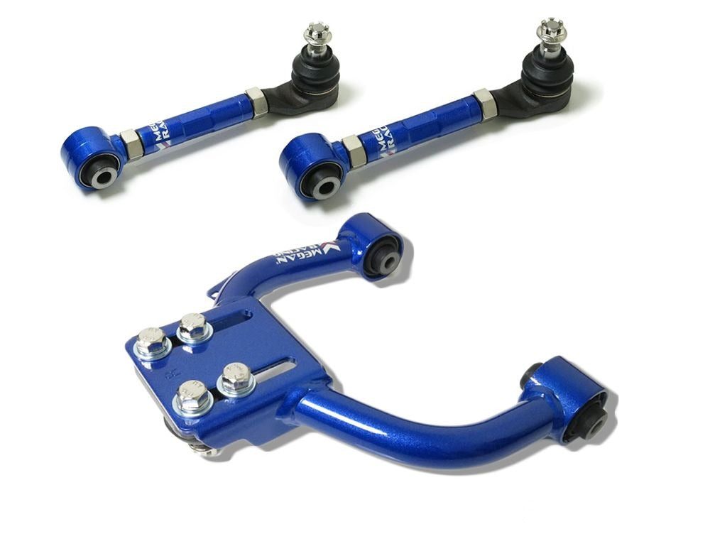 MEGAN 4pc Front + Rear Upper Camber Control Arm for Acura TL 04-08 UA6 UA7