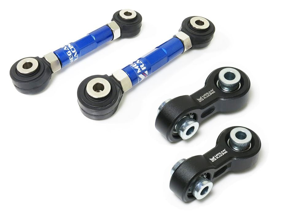 MEGAN 4pc Front + Rear Sway bar Stabilizer End Link for A4 S4 09-14 A5 S5 Q5 08+