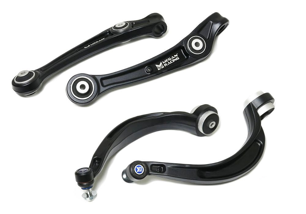 MEGAN 4pc Complete Front Lower Control Arm for Audi A4 B8 8K 08-14 FWD Quattro