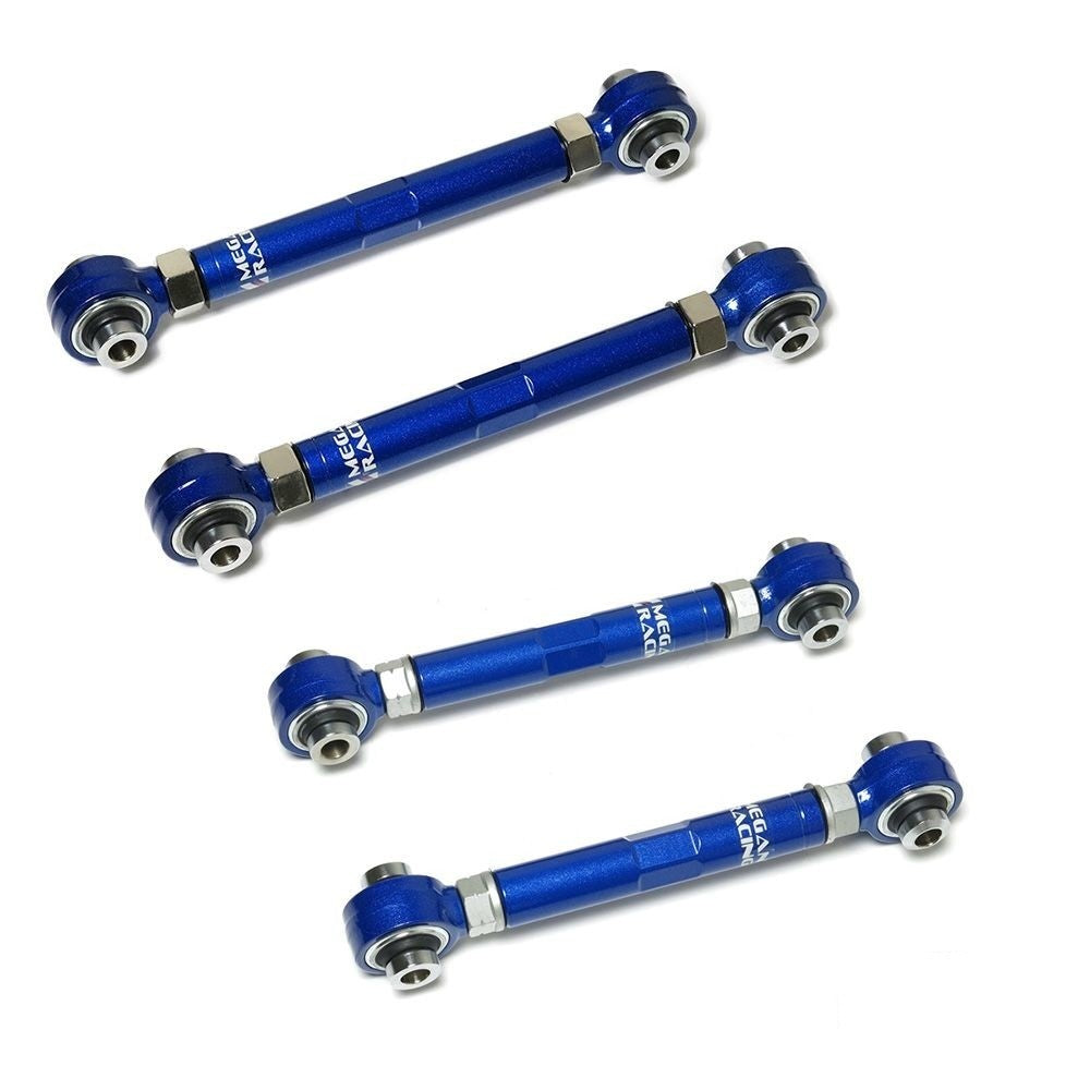 MEGAN 4pc Rear Camber + Trailing Arm for BMW E90 E92 E93 06-11 E82 E88 08-13 RWD