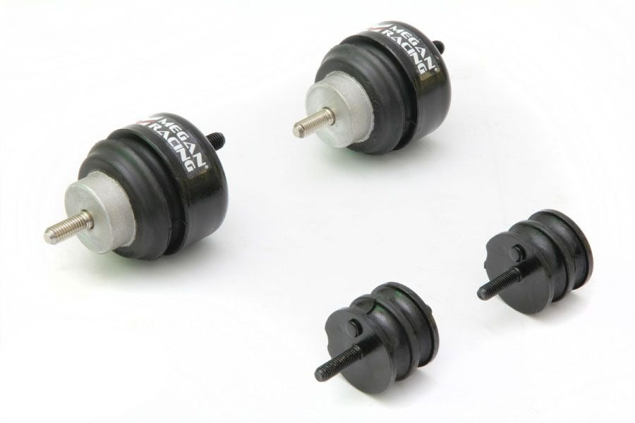 MEGAN 4pc Street Engine Motor + Transmission Tranny Mount BMW E36 E46 Z3 M 6cyl