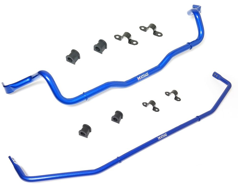 MEGAN Front + Rear Swaybar Sway Bar for Focus ST 13-16 28/25.4mm Bracket&Bushing