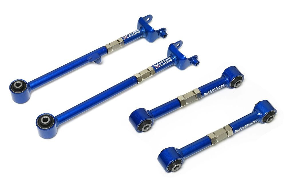 MEGAN Adjustable 4pc Rear Camber + Toe Control Arm for Honda Accord 08-16