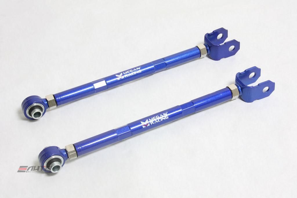 MEGAN 2pc Rear Lower Camber Control Arm for M37 M56 M35h 11-13 Q50 RWD Q70 14+