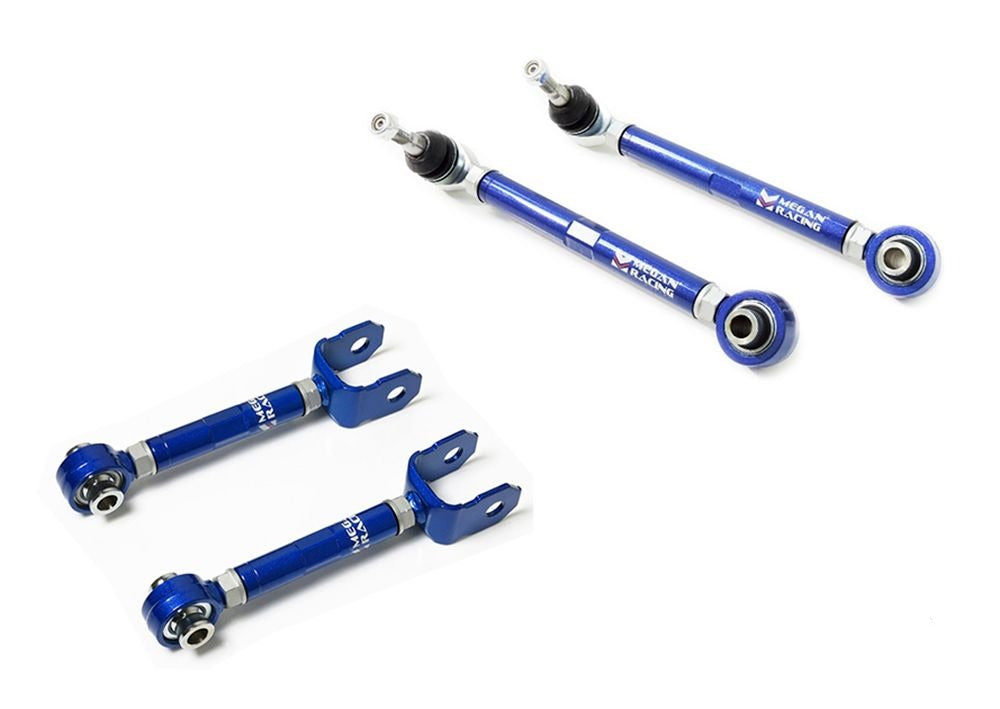 MEGAN 4pc Rear Camber + Upper Arm for IS250 IS350 06-13, GS350 GS430 GS460 RWD