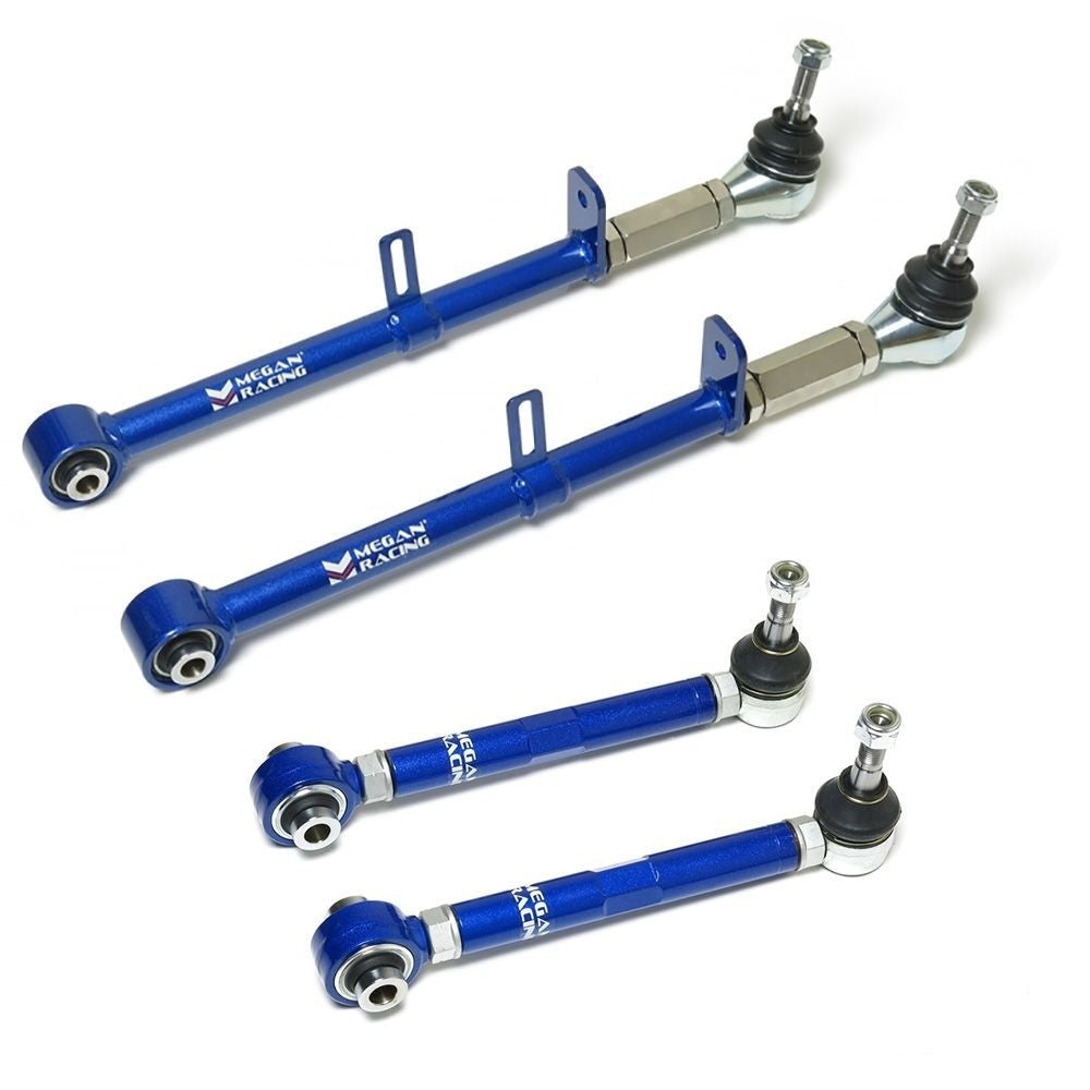MEGAN 4pc Rear Lower Camber + Toe Control Arm for Lexus LS430 UCF30 01-06