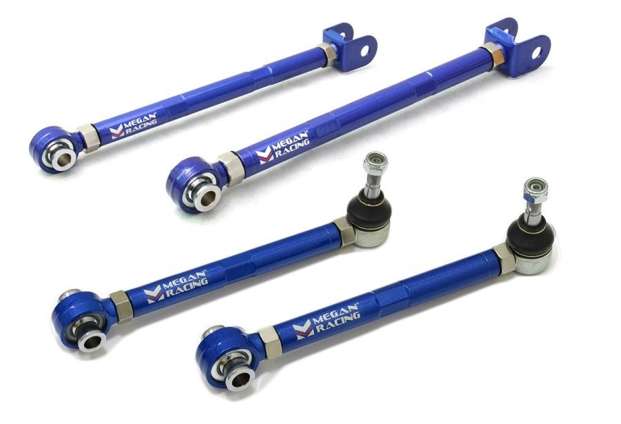 MEGAN 4pc Rear Toe Control + Traction Rod Arm SC300 JZZ31 SC400 UZZ30 92-98