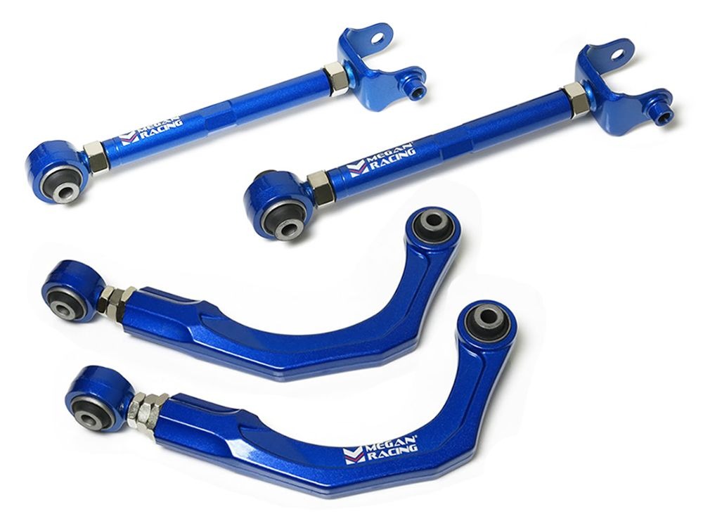 MEGAN 4pc Rear Camber + Toe Control Arm for Mazda 3 Mazda3 14-18, Mazda6 6 14-18