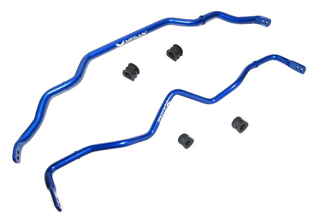 MEGAN Front + Rear Swaybar Sway Bar for 370z Z34 09-16 G37 09-13 RWD - 32/25.4mm