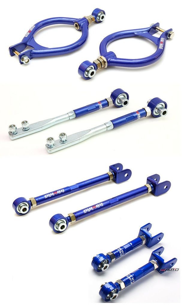 MEGAN Front Tension Rear Camber + Toe + Traction Arm for S13 Siliva 300zx Z32