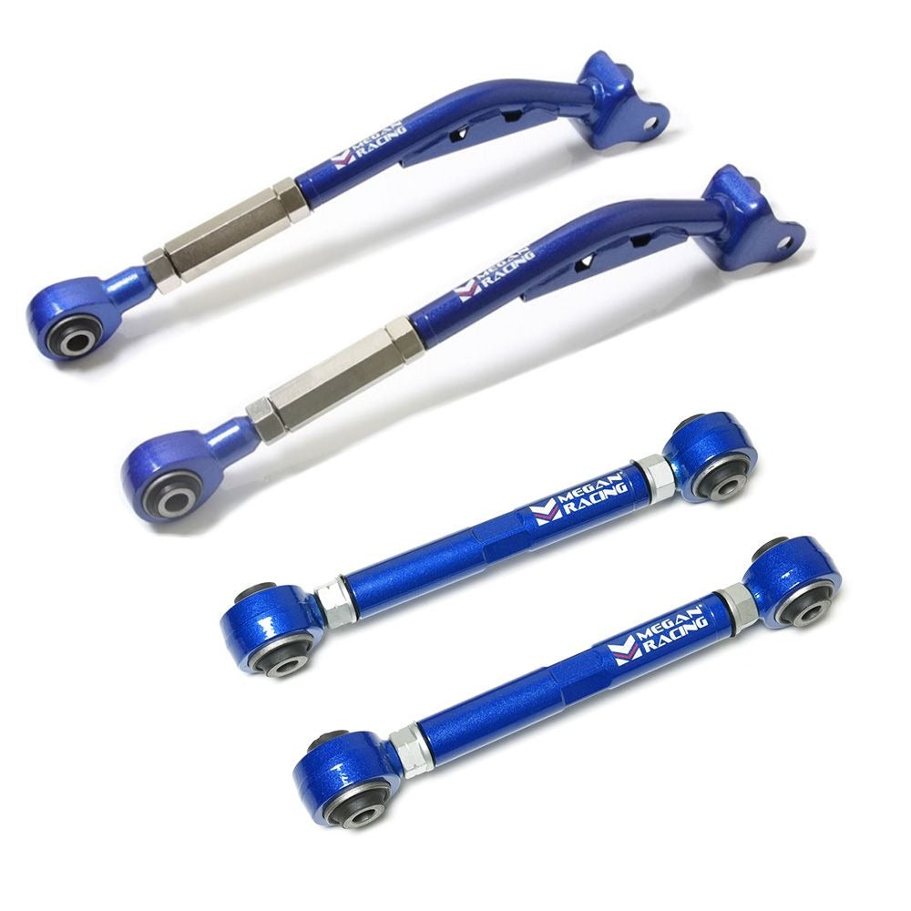 MEGAN 4pc Complete Rear Lateral Control Arm Link for Subaru Legacy 00-09