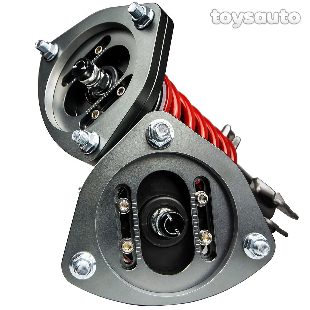 Godspeed Damper Suspension Coilover MonoRS for Genesis Coupe 08-10 +Camber Plate