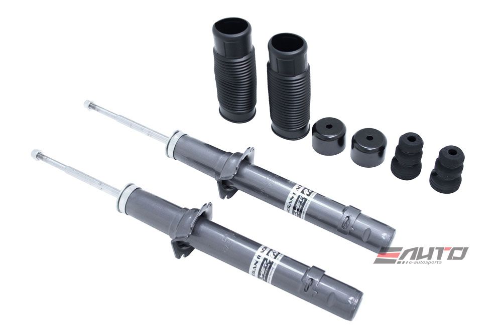 MEGAN Silver RS Front Rear Shock Strut Accord 03-07 w/ Top Mount Plate