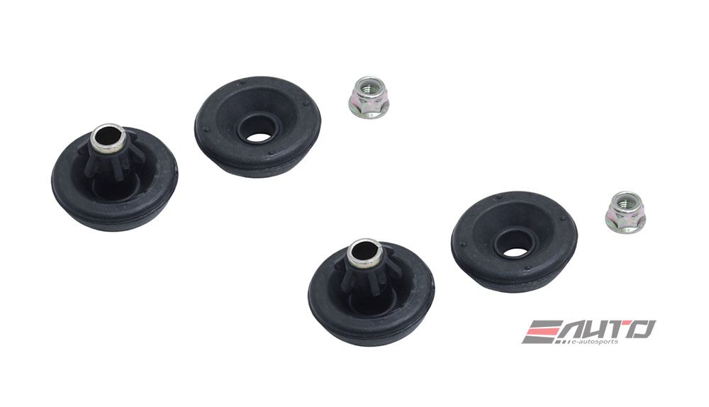 MEGAN Silver RS Rear Strut Top Mount Plate Civic 06-11 DX LX EX - Left & Right