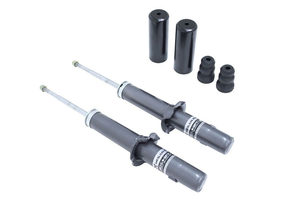 MEGAN Silver RS Front & Rear Shock Strut Civic 96-00 DX LX EX Si w/ Dust Boot