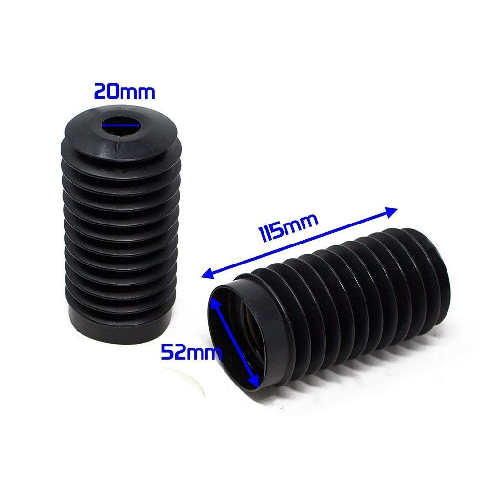 Godspeed Coilover Strut Shock Absorber Dust Boot Cover with Bump Stop (set of 2)
