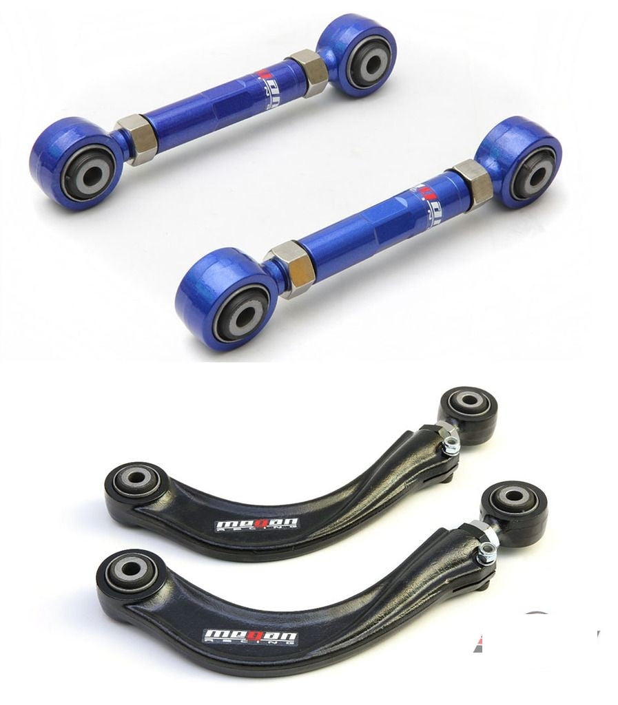 MEGAN 4pc Rear Camber + Toe Control Arm Volvo S40 V40 V50 05-11