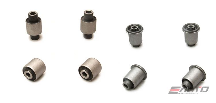 MEGAN 8pc Front Upper + Lower Control Arm Bushing for 350z Z33 03-09 G35 03-06