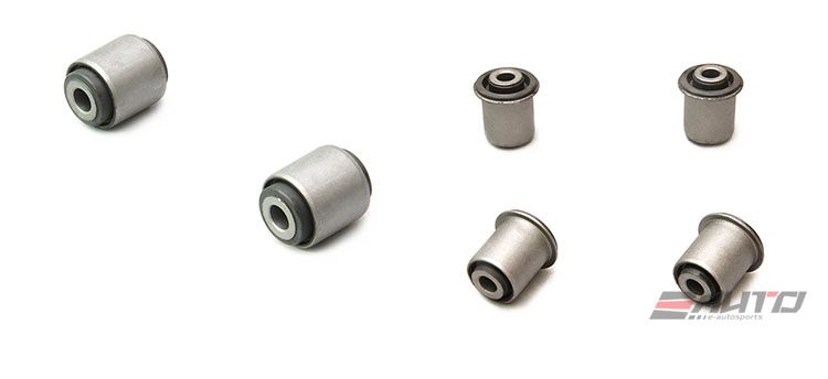 MEGAN 6pc Rear Upper Lower Control Arm Bushing for 350z Z33 03-09 G35 03-06 V36