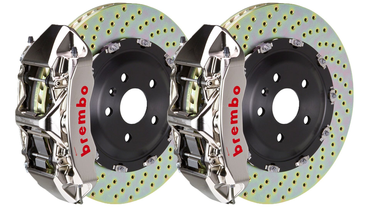BREMBO Front GT Brake 6pot GT-R 405x34 Drill F07 550 F01 F02 F04 740 750 760