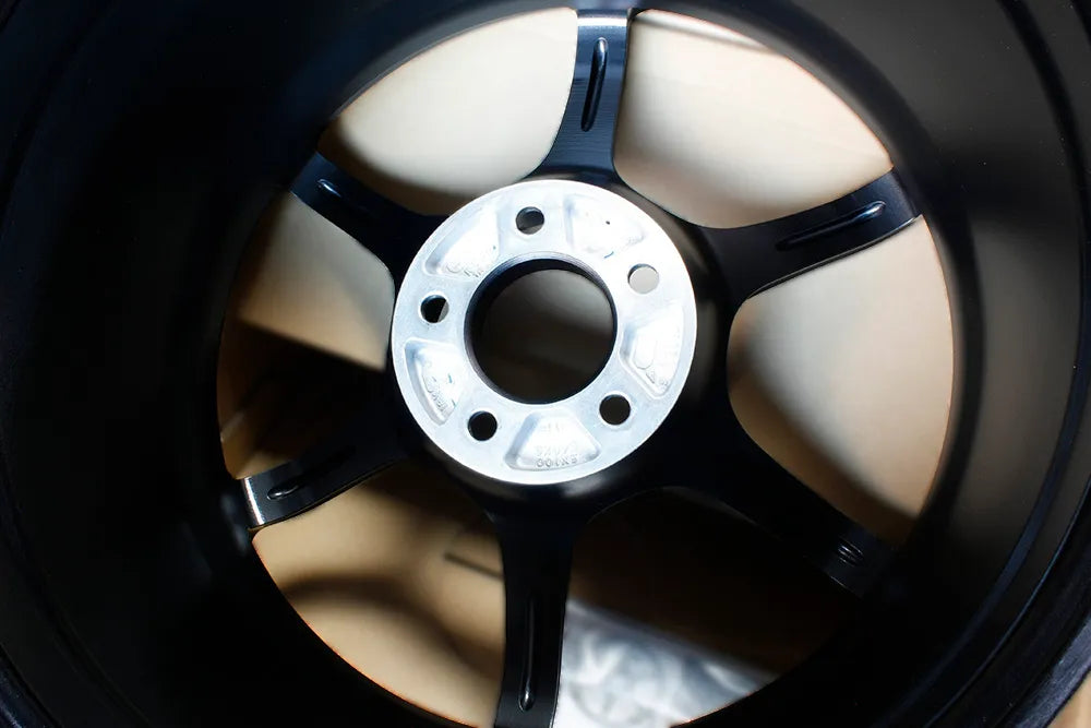 Advan RG-4 Semi Gloss Black Wheels 18x9.5 +38 5x114 Civic Accord TL TLX ILX