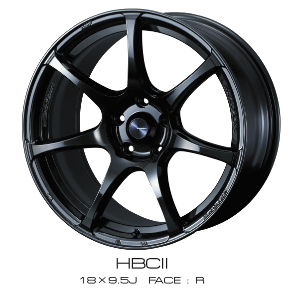 WedsSport Weds SA-75R 18x9.5 +45 5x100 HBC II Wheel