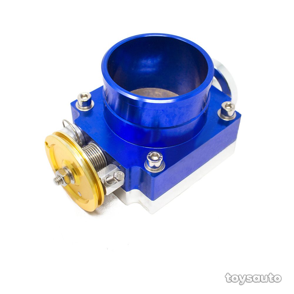 Rev9 80mm Universal *Cable Drive* Billet Aluminum Throttle Body + Adapter plate