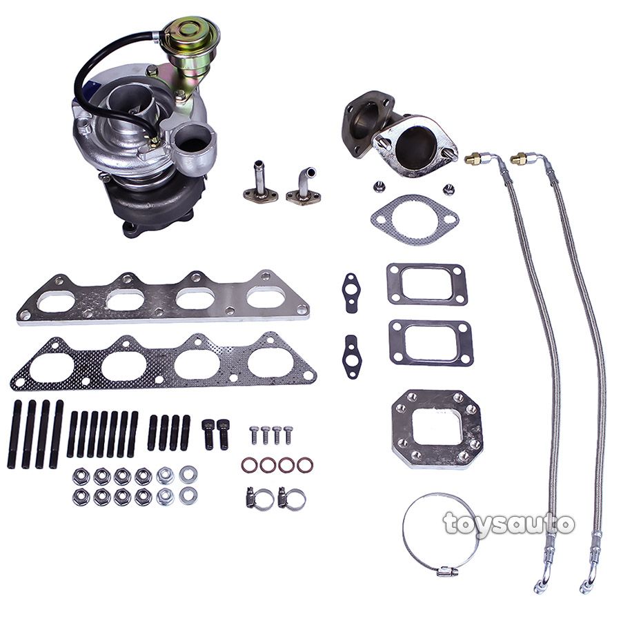 Rev9 TD06 Super 20G Turbo Charger Kit Eclipse GSX GST Talon TSi D32A D33A 4G63