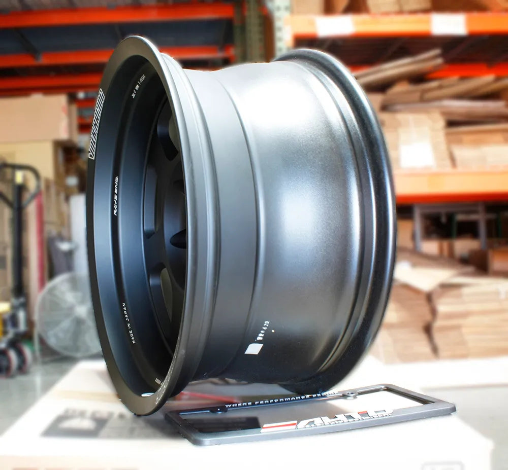 Rays TE37XT M-Spec Blast Black Wheels 17x8.5 -10 6x139 Set of 4