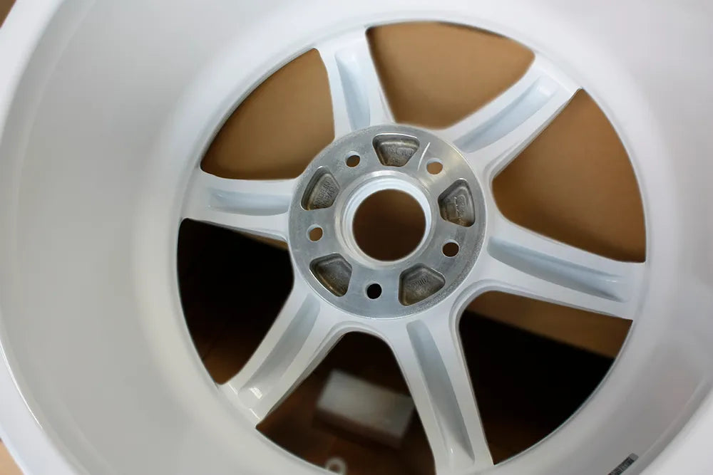 Rays TE37 Saga S-plus Dash White Wheel 17x8 18x10 Acura NSX 91-05 NA1 NA2