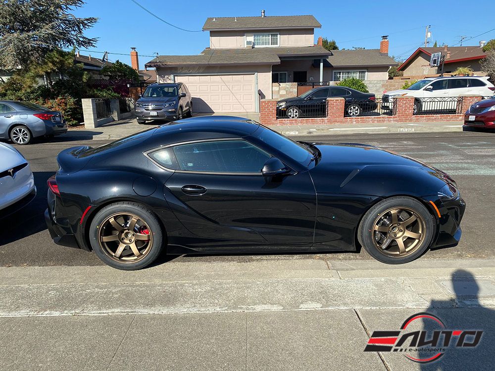 Rays TE37 Saga S-plus Bronze 18x9.5 +20 18x10.5 +30 5x112 Wheels SET 4