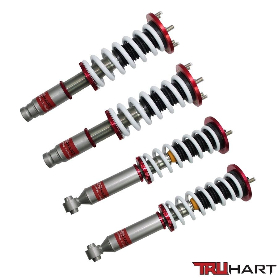 TruHart StreetPlus Coilover Suspension for BMW E46 325 328 330 M3 w/Camber Plate