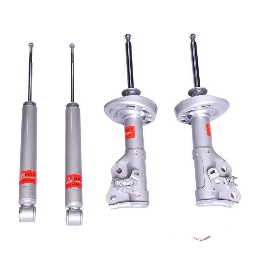 TruHart 2.0"F/2.0"R Lower Spring + Sport Shock for Honda Civic 14-15 DX LX EX