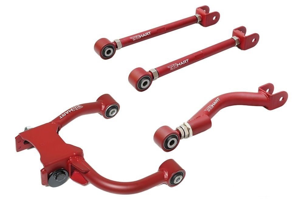 TruHart 6pc Front Camber/ Rear Toe/ Upper Control Arm for Skyline R33 R34 RWD