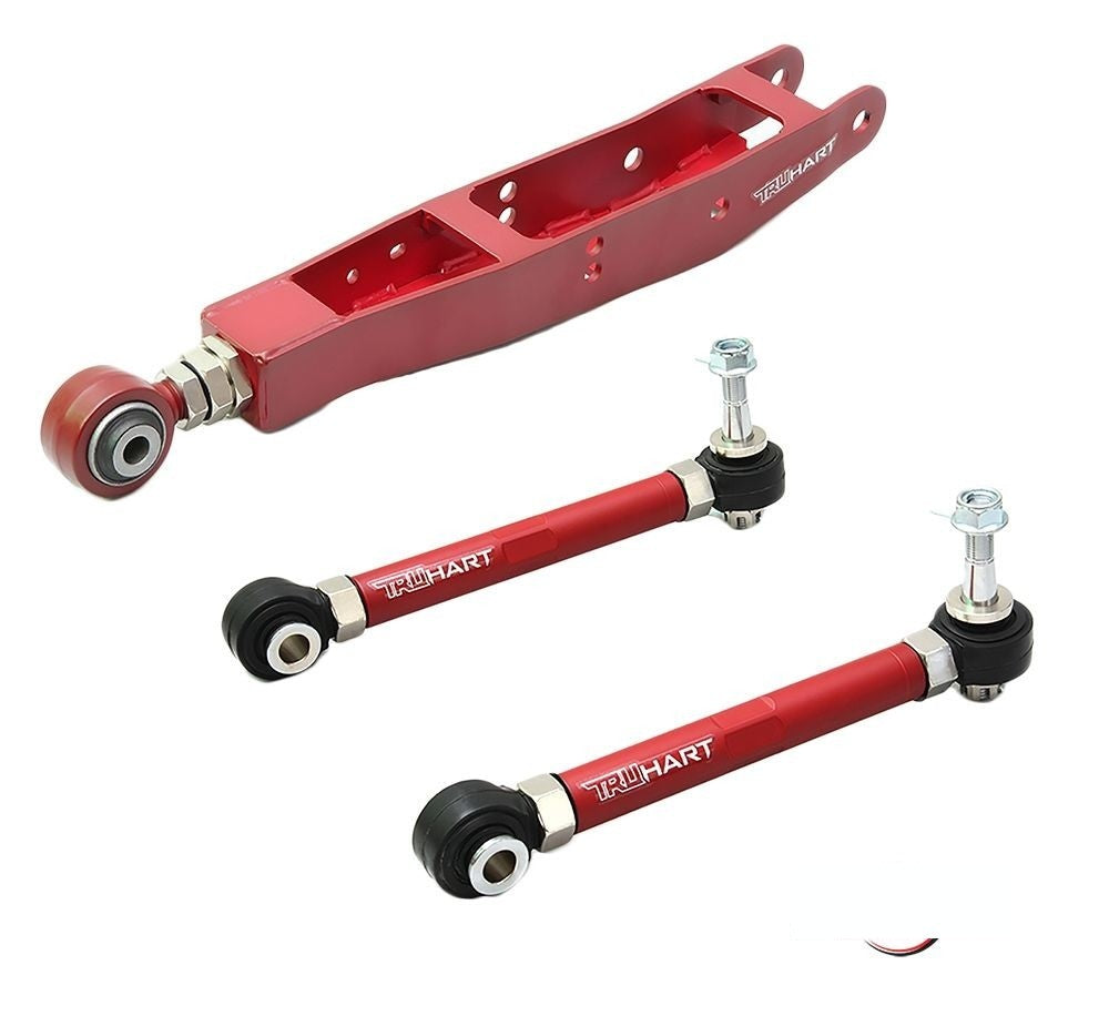 TruHart Rear Toe +Lower Control Arm for WRX STi 08-14 Legacy 10-14 FRS BRZ 13-16
