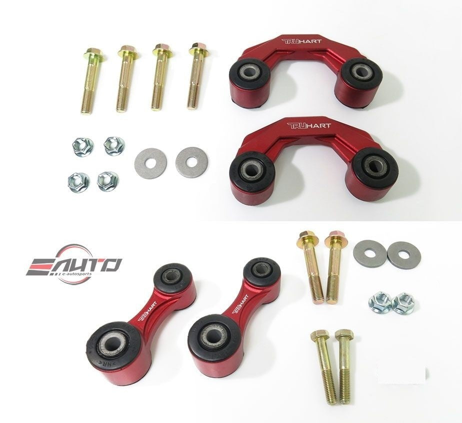 TruHart 4pc Heavy Duty Front+Rear Sway bar End link for Impreza WRX STi 97-07