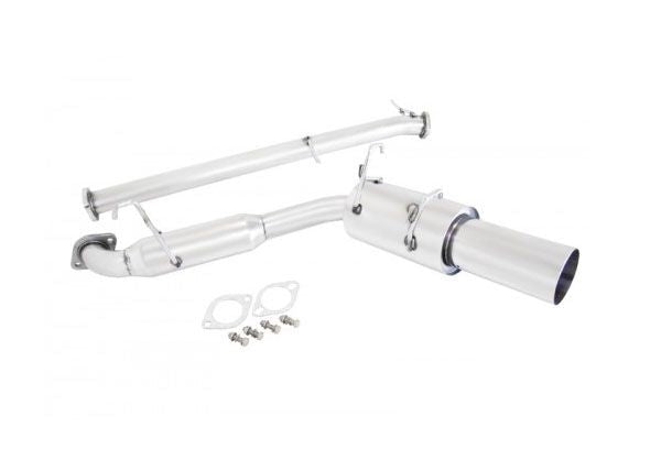 Manzo 4" Stainless Tip Catback Exhaust for Miata MX5 MX-5 90-93 1.6L NA6C