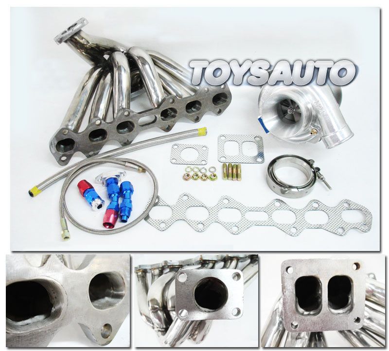 Rev9 - T4 AR70 Turbo Set for 2JZGTE 2JZ-GTE JZA80 JZS147 JZS161