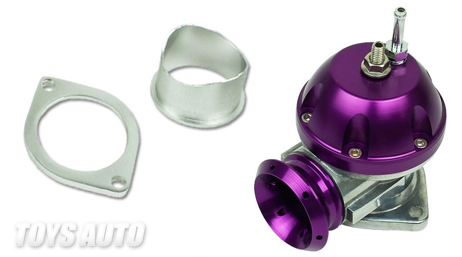 Rev9 Type RS v2 Recirculate Turbo Turbocharger BOV Blow Off Valve Flange Purple