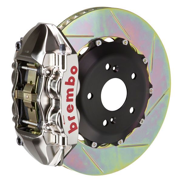 Brembo Rear GT Brake BBK 4pot P Caliper GT-R 345x28 Slot E90 E92 E93 330i 335i