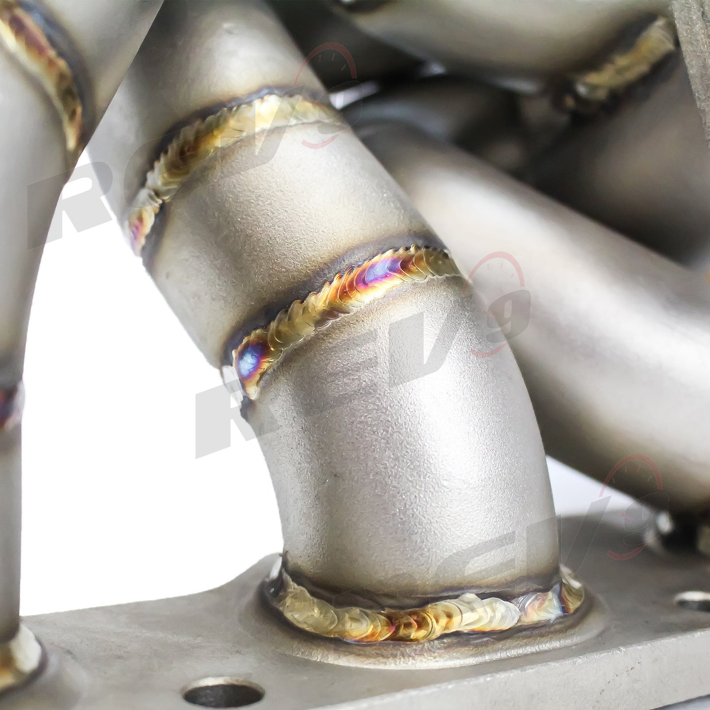 Rev9 HP Equal Length Turbo Manifold for Evolution Evo VII VIII IX 4G63 *45mm*