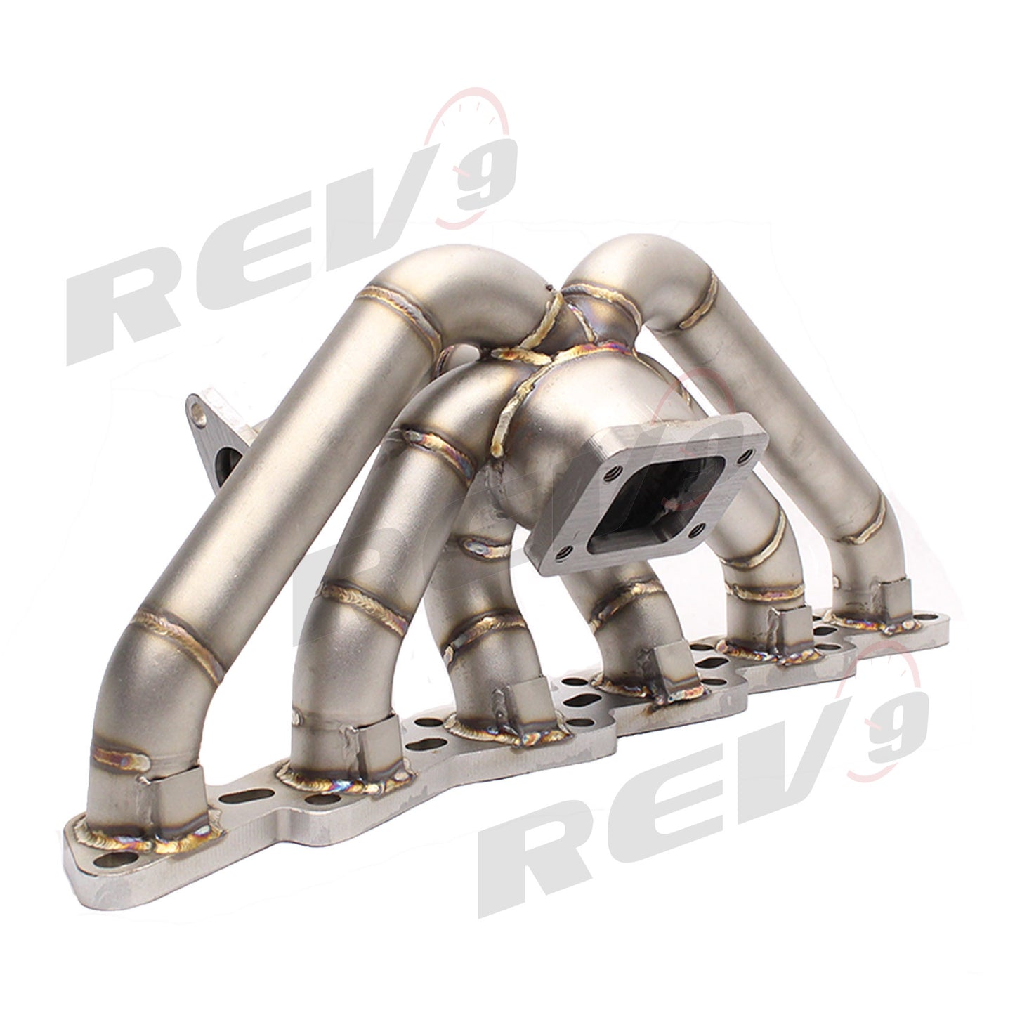Rev9 HP Equal Length Top Mount T3 t3/t4 Turbo Manifold for RB20det RB25 RB25det