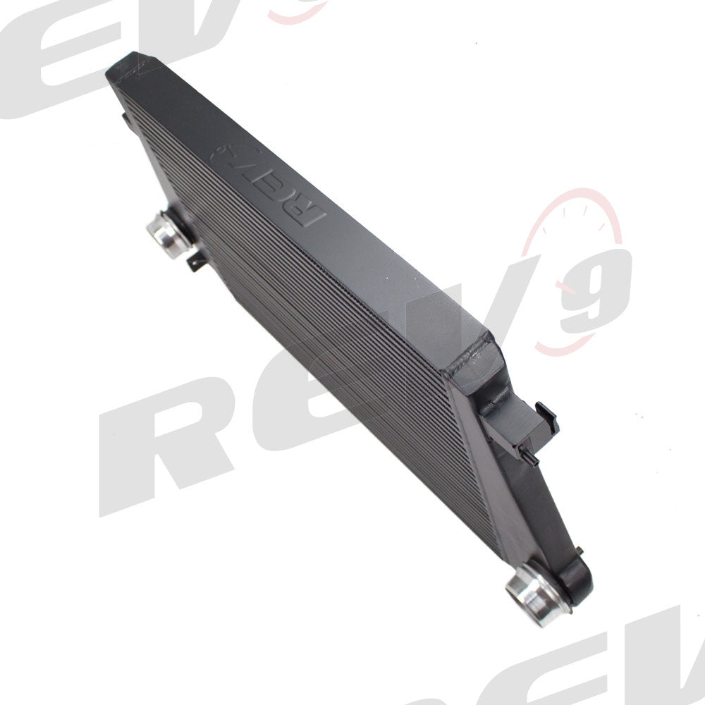 Rev9 Bolt on Black Front Mount Intercooler for Camaro 16-19 2.0L Turbo ATS 13-19