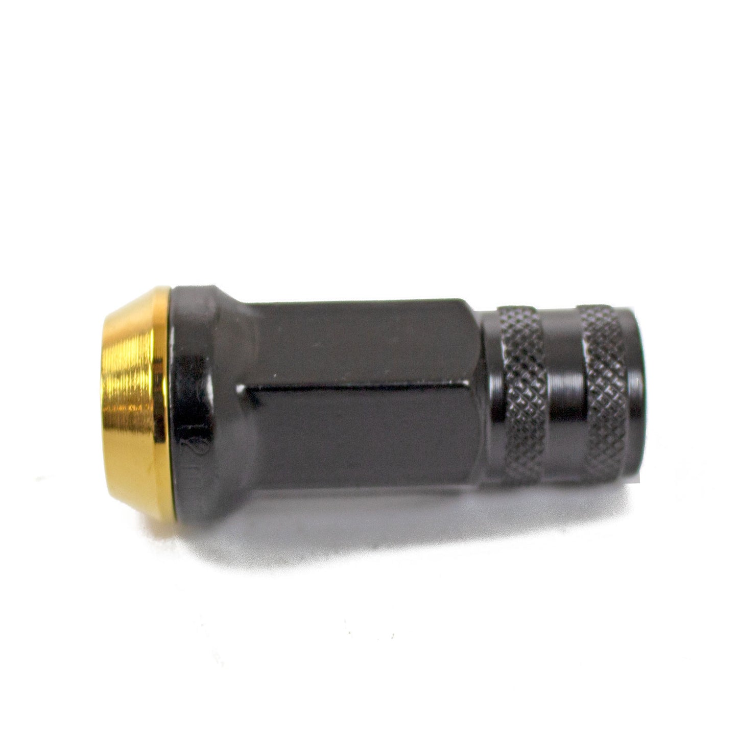 Godspeed 12x1.25 Black GR48 Steel Open End Taper Wheel Lug Nuts *Spin washer*