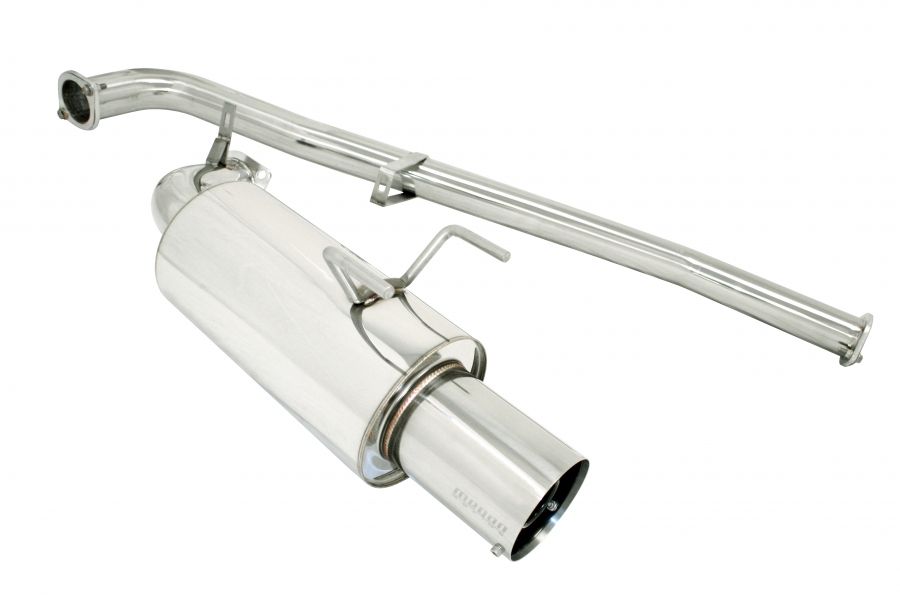 MEGAN 4.5" Stainless Tip NA Catback Exhaust for Sentra 200sx 2.0L B14 w Silencer