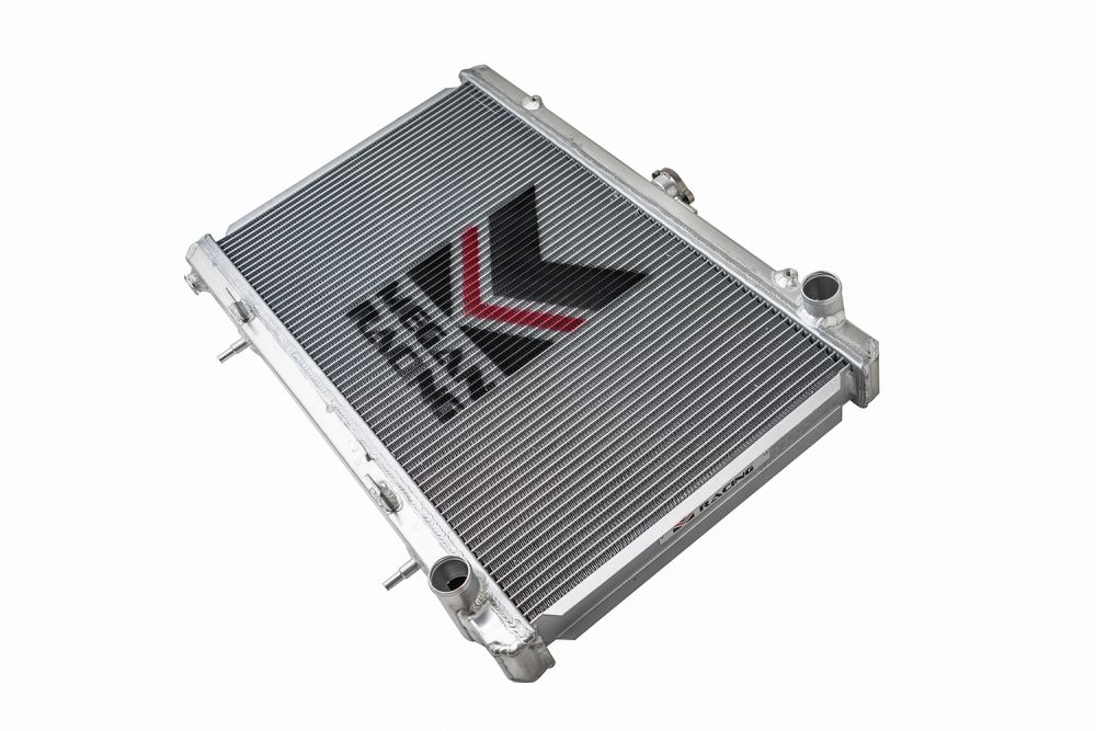 MEGAN 2 Row Aluminum Radiator for 240sx S13 KA24 KA24e KA24de Manual w/12" Fan