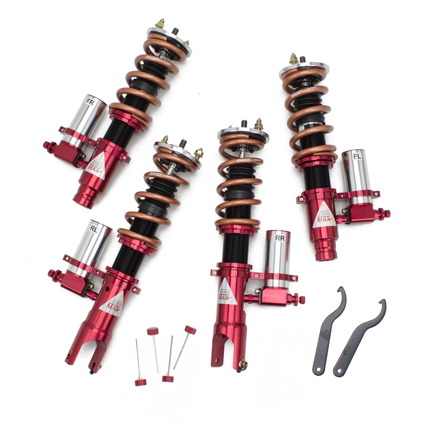 Godspeed Honda Civic (EJ/EK/EM/EN) 1996-00 MAXX 3-Way Coilover Damper System W/ Swift Springs