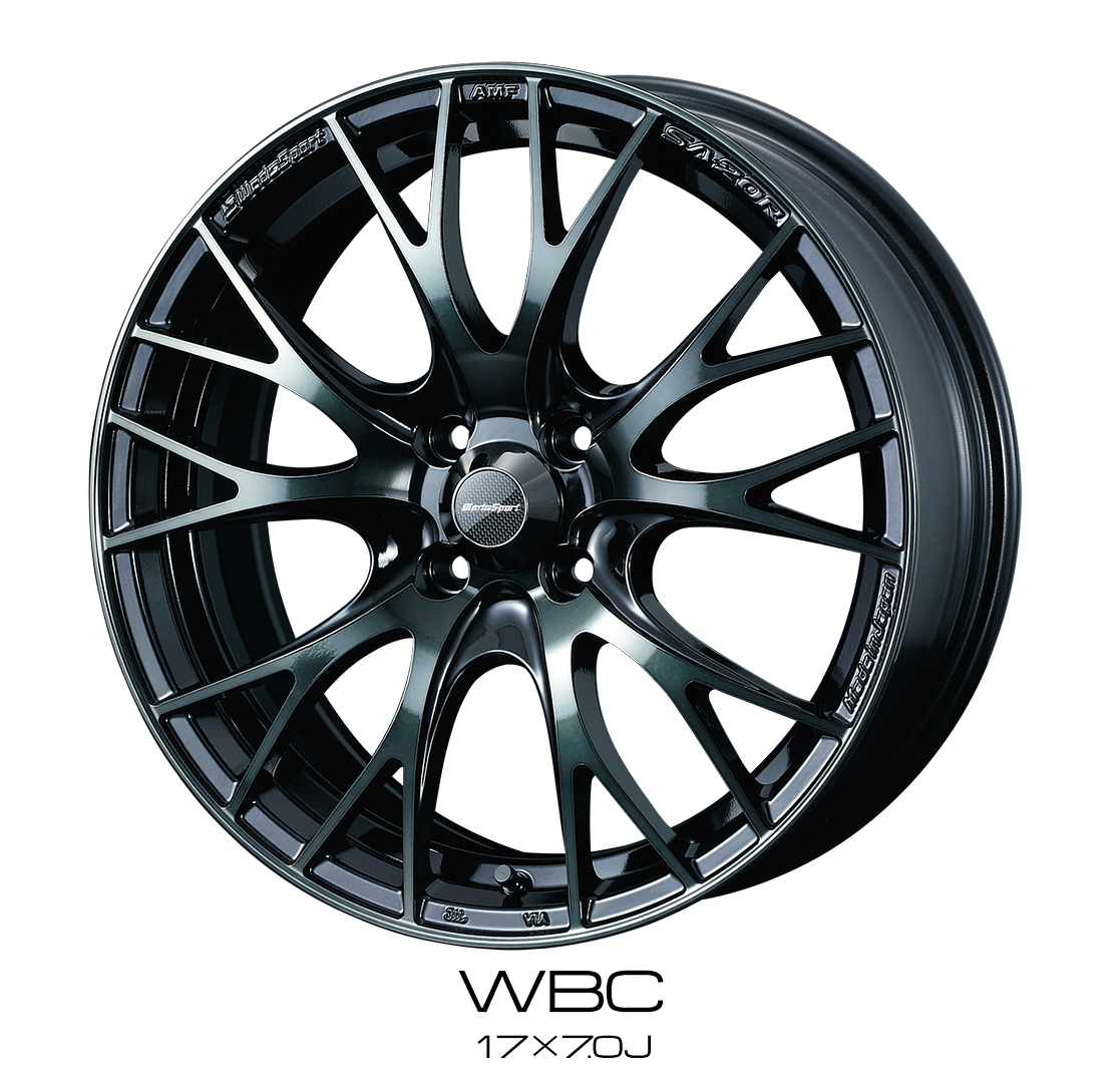 WedsSport Weds SA-20R 18x8.5 +35 5x114.3 WBC Wheel – E Auto Inc.