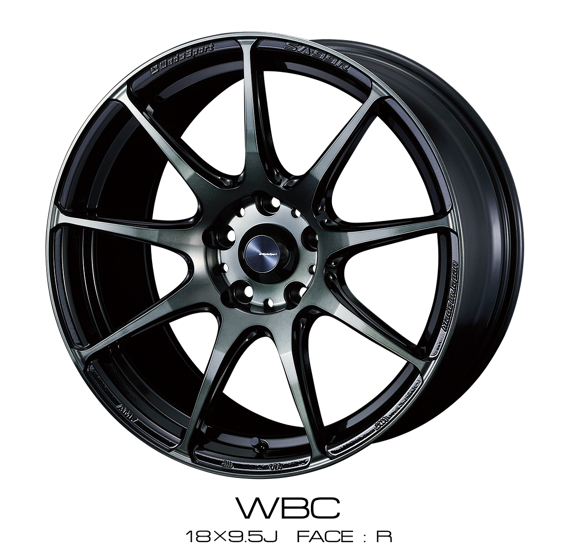 Weds WedsSport SA-99R 18x7.5 +35 5x114.3 WBC Wheel